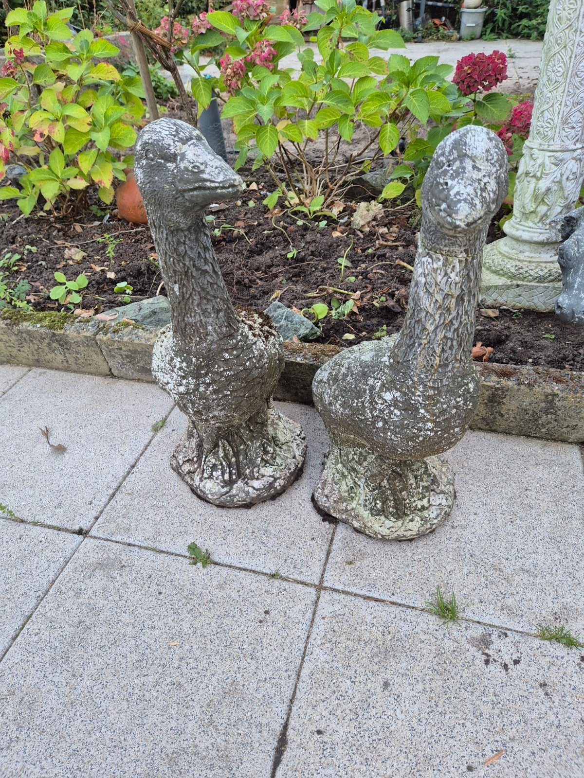 GRATIS OPHALEN TUINBEELDEN GANS, Tuin en Terras, Ophalen, Gebruikt