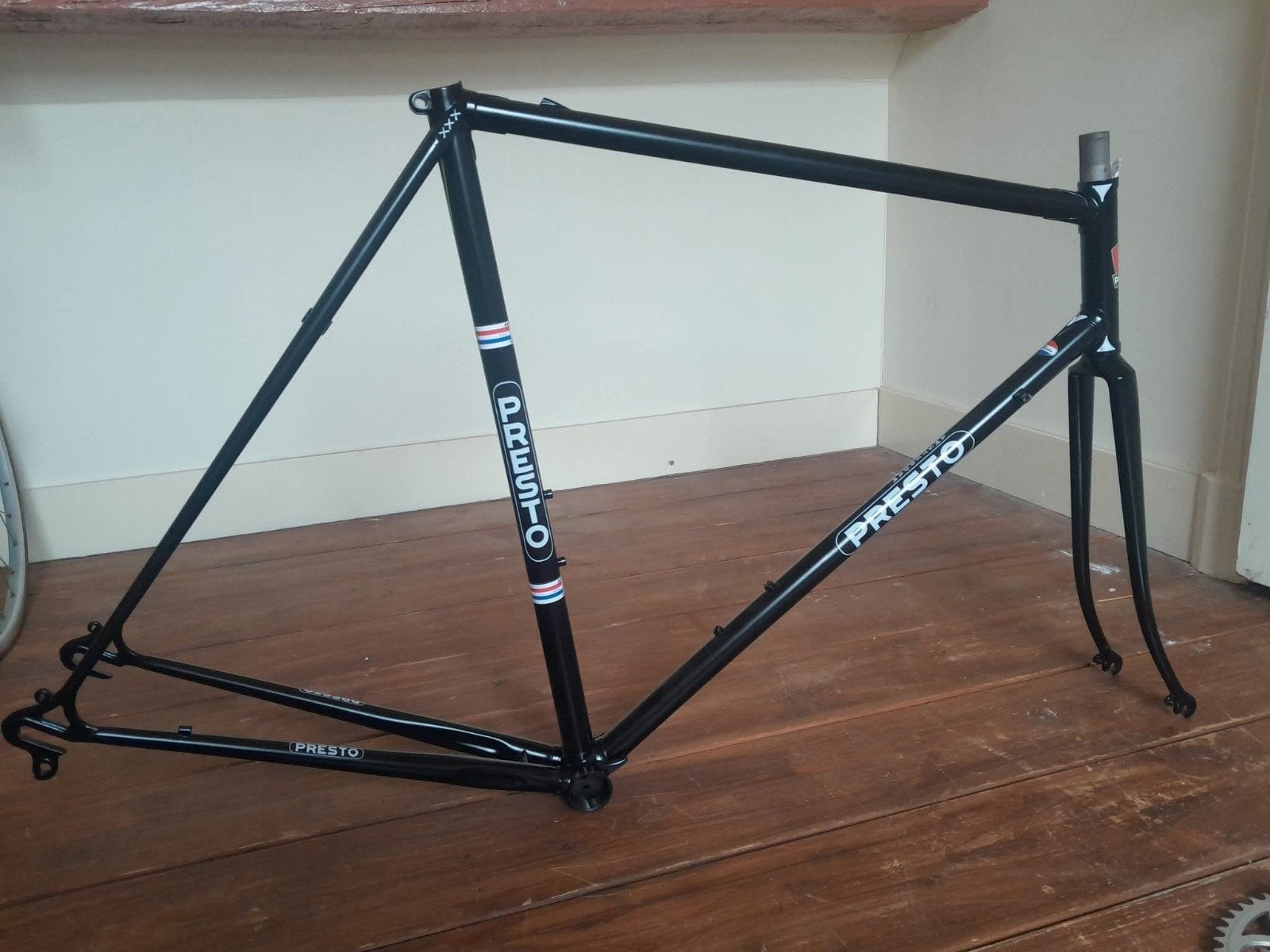 Presto retro randonneur gerestaureerd prachtige details !!!!, Staal, Ophalen of Verzenden, Zo goed als nieuw, Racefiets