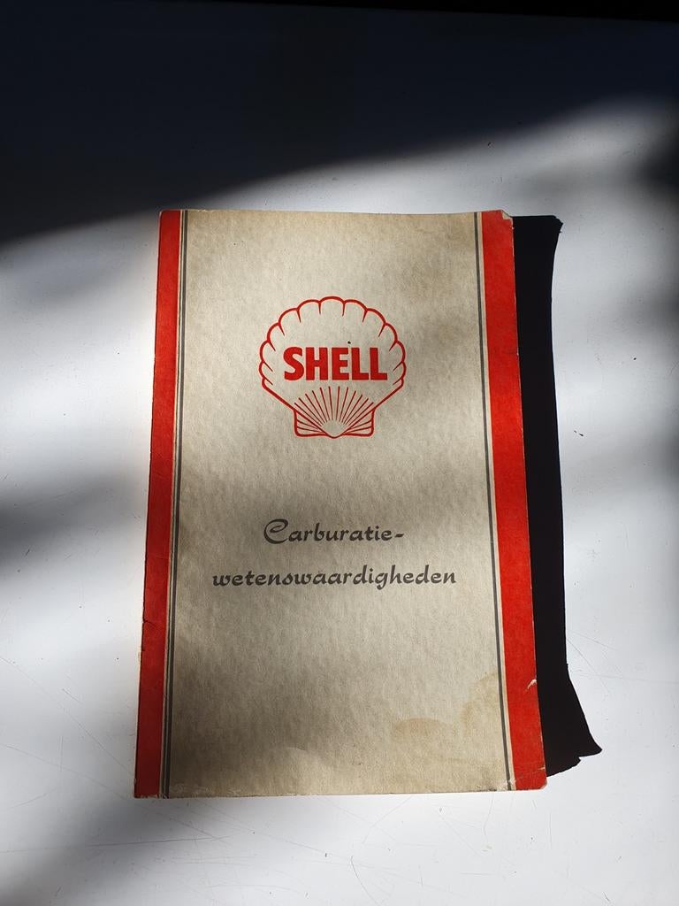 Shell boekje carburatie wetenswaardigheden, Verzamelen, Ophalen of Verzenden