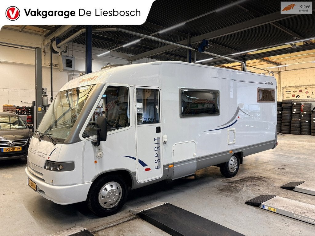 Fiat DUCATO MAXI Dethleffs Globetrotter Esprit 6 zitplaatsen, Caravans en Kamperen, Campers, Bedrijf, Integraal, Fiat, Diesel