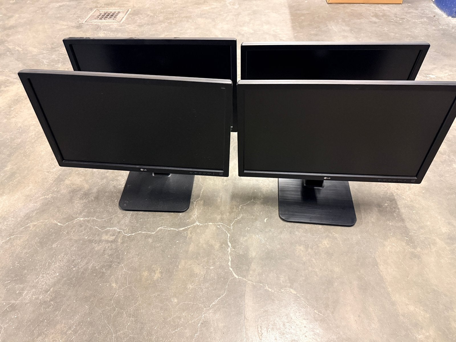 LG beeldschermen 12 stuks, Gebruikt, IPS, Ophalen of Verzenden, Ultra HD (4K)