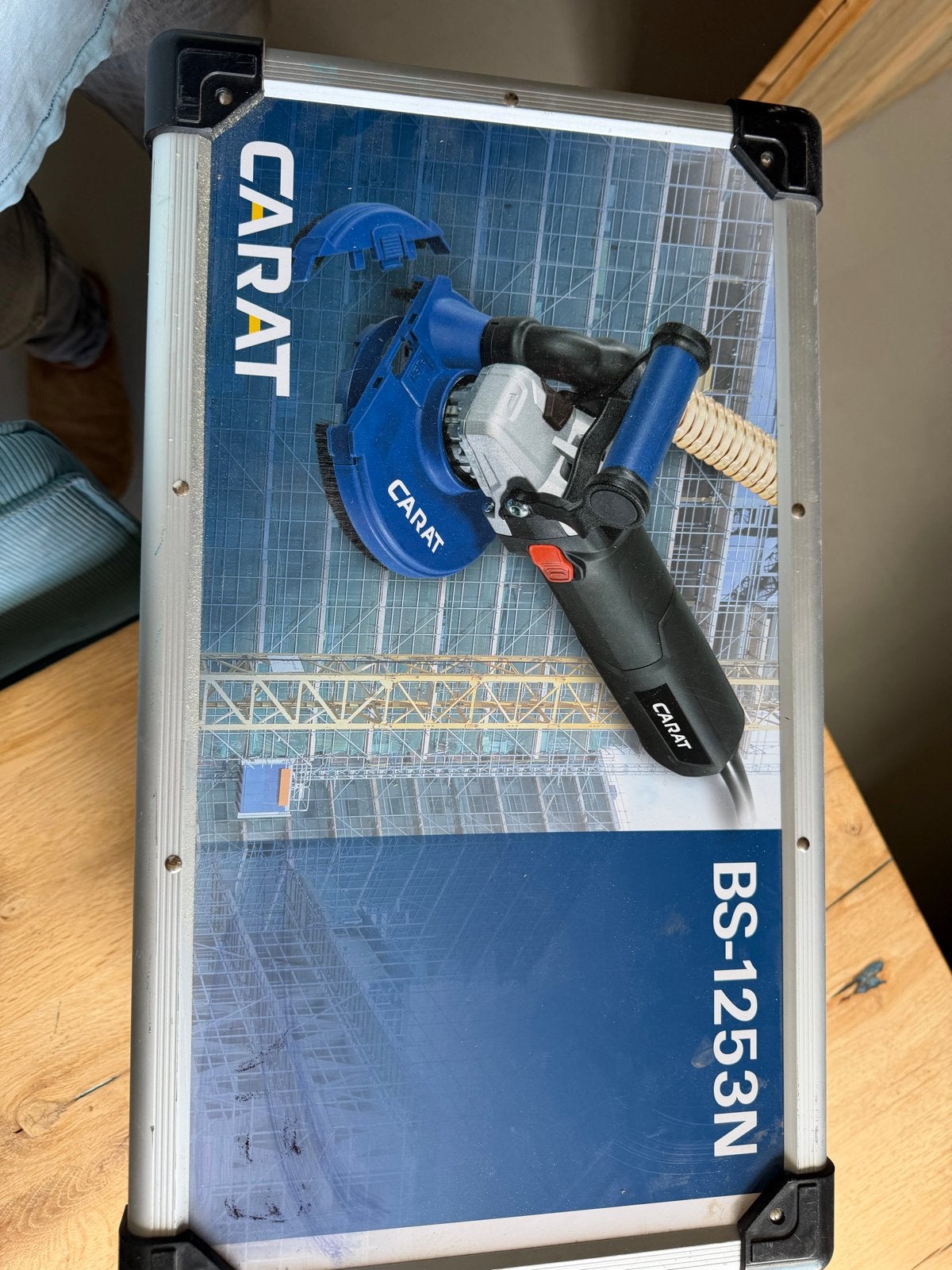 Carat BS-1253N Vlakslijpmachine met 6 slijpschijven, Ophalen of Verzenden, Zo goed als nieuw, 1000 watt of meer, Overige typen
