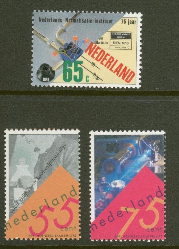 PTT Post M84 1991 100 jaar Philips Postzegels p-84 jdu, Postzegels en Munten, Postzegels | Nederland, Verzenden, Na 1940, Postfris
