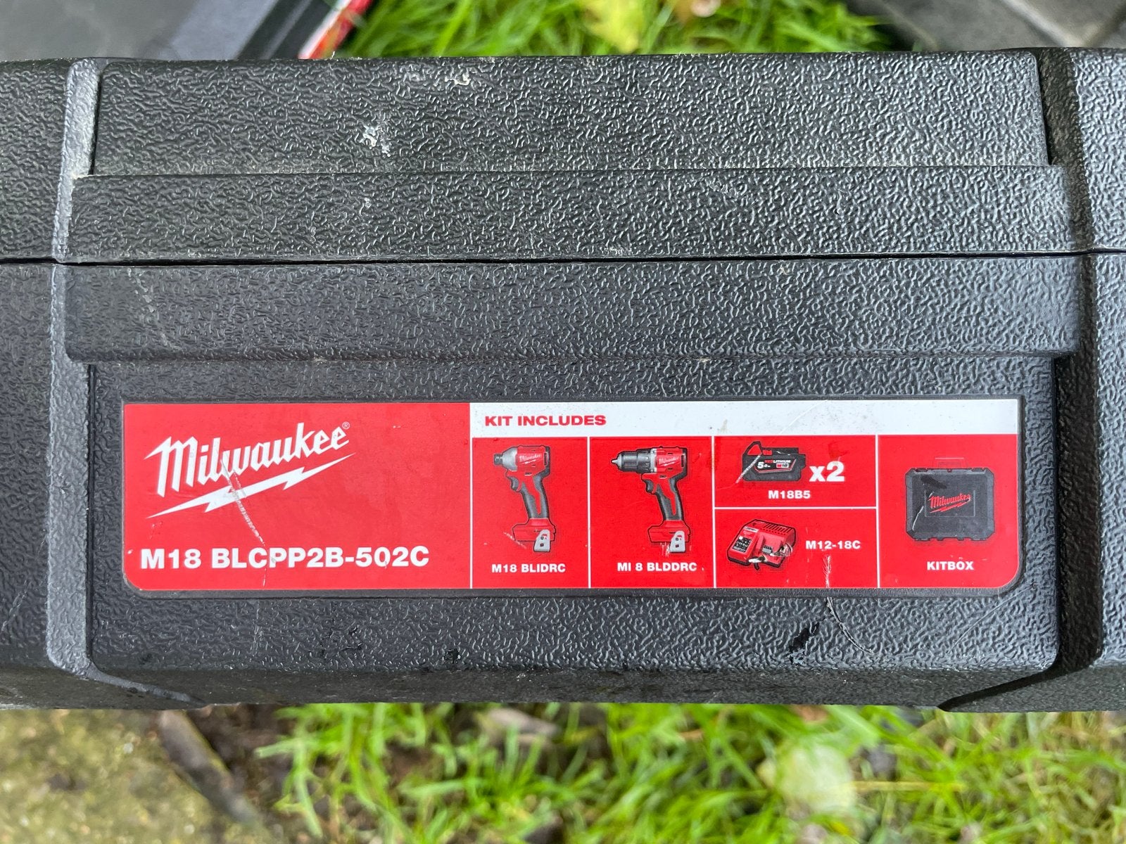 4 lege Milwaukee koffers voor gereedschap LEEG!, Ophalen, Gebruikt
