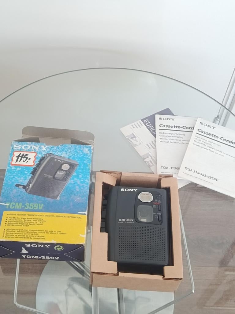 Sony Cassette recorder ,***werkt***, Ophalen of Verzenden, Walkman