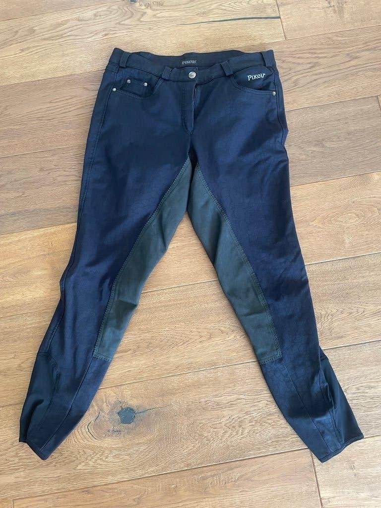 Pikeur rijbroek 42, Dieren en Toebehoren, Paardrijkleding, Blauw, Dressuur, Ophalen of Verzenden, Zo goed als nieuw