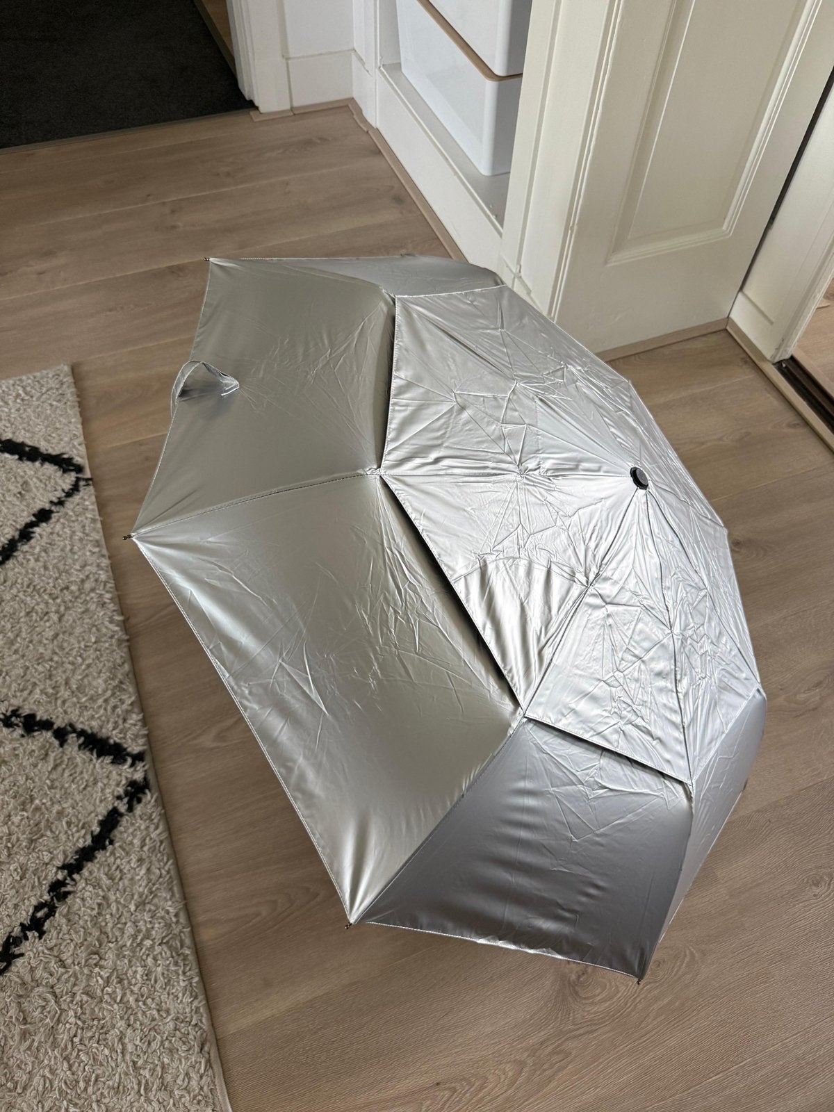 Nieuw: G4Free UV-Beschermende Paraplu / Parasol (UPF 50+), Ophalen of Verzenden, Nieuw, Zwart