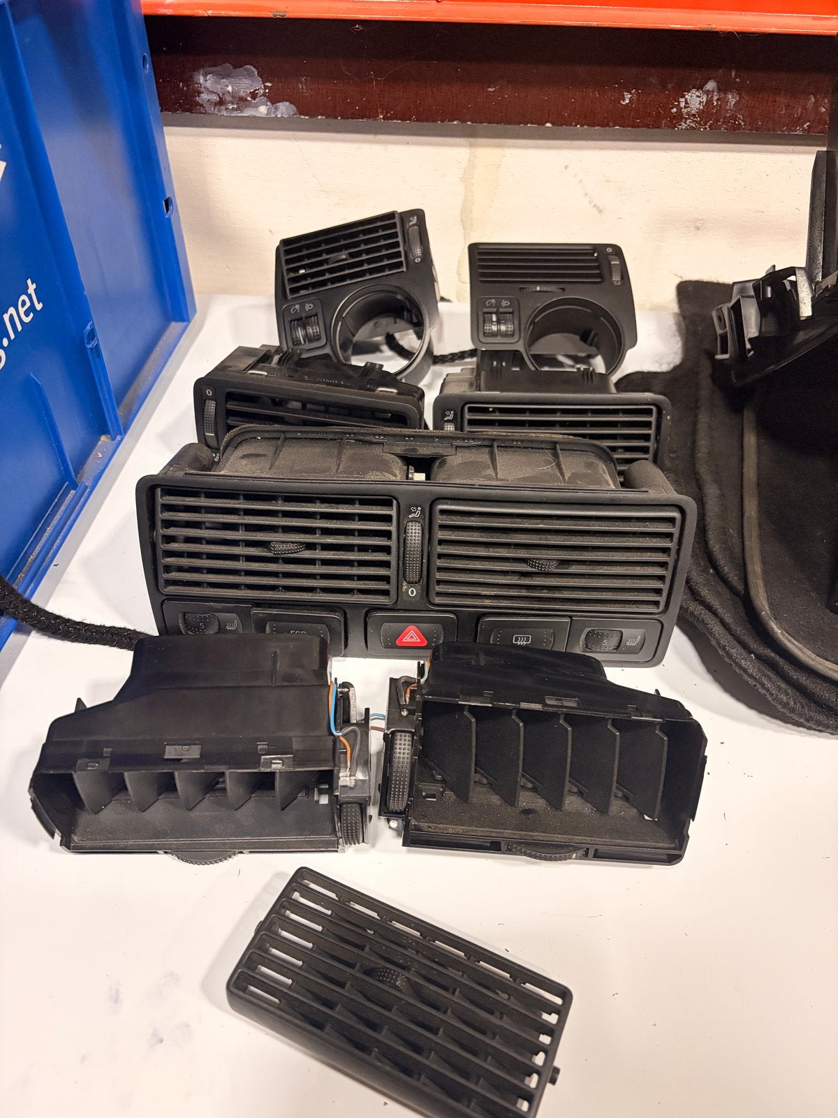 VW Golf 4 / Bora ventilatieroosters, Auto-onderdelen, Ophalen of Verzenden, Gebruikt, Volkswagen