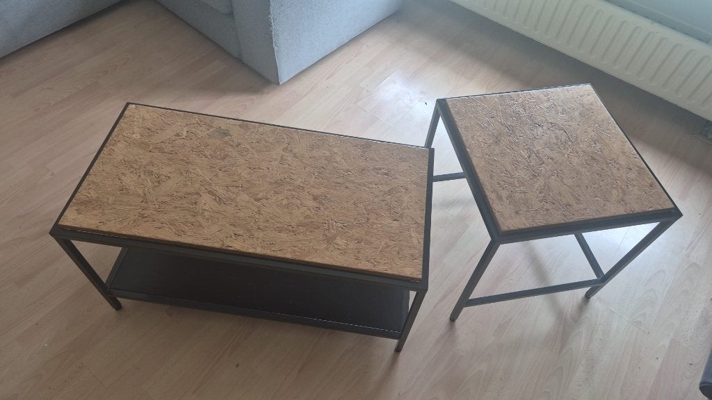 Salon tafel, Ophalen, Gebruikt, 50 tot 100 cm, 50 tot 75 cm