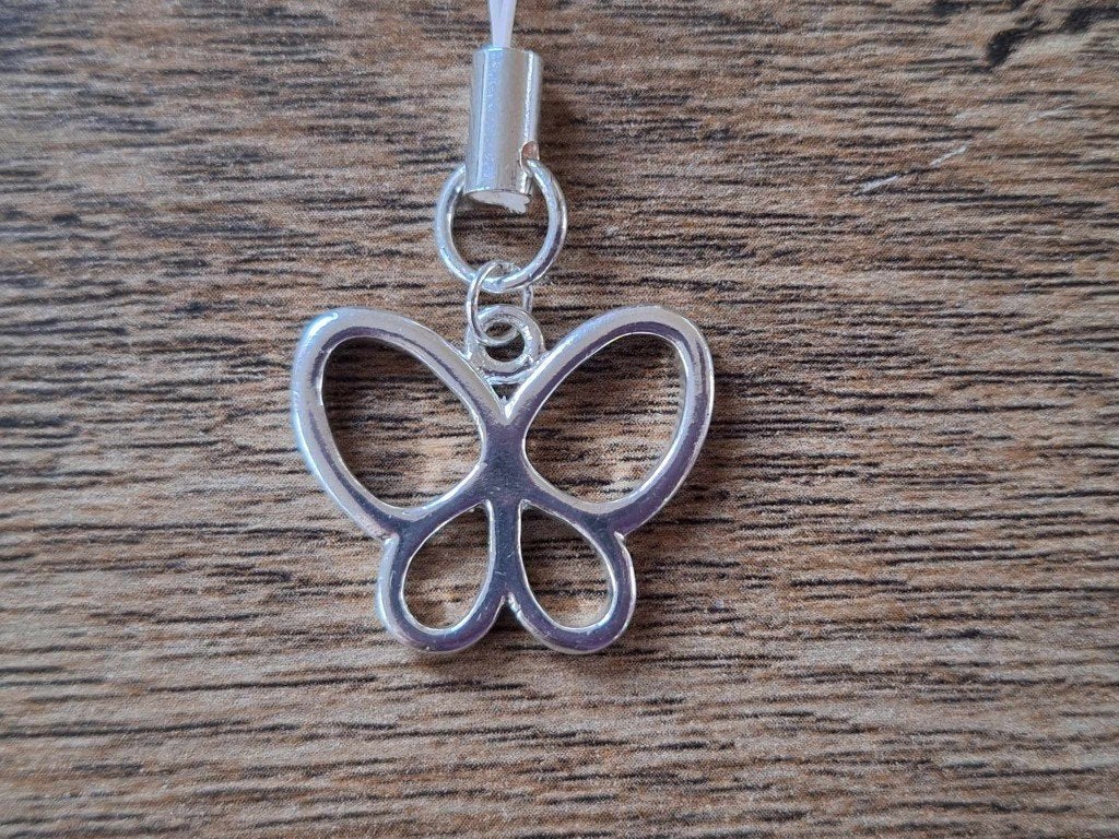 Telefoonhanger : Vlinder !! 3, Info@keycharms.nl, Nieuw, Medemblik, Telefoonhanger of Accessoire
