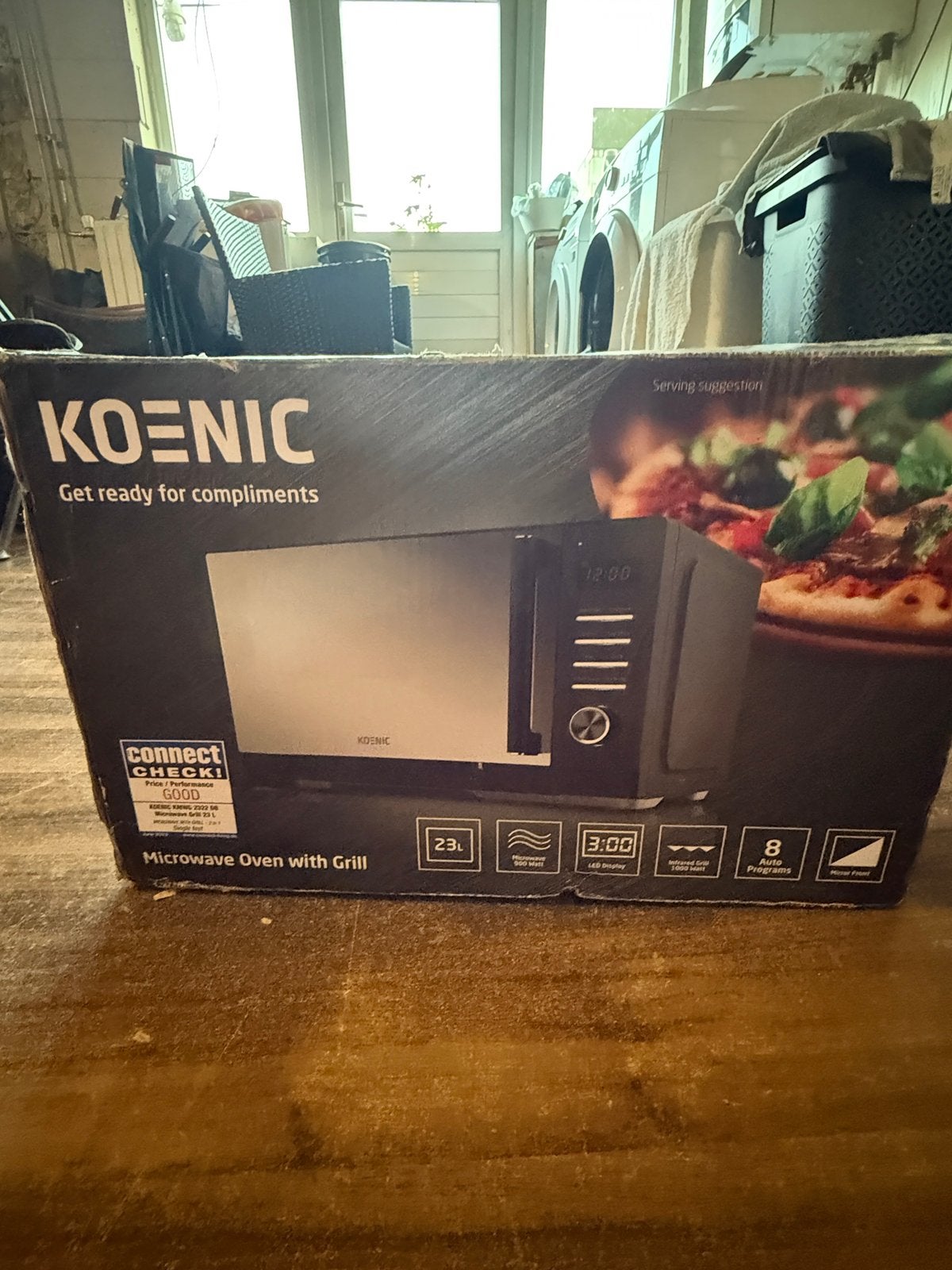 Combi magnetron oven koenic kwmg 2322 mg, Ophalen of Verzenden, Zo goed als nieuw, Oven