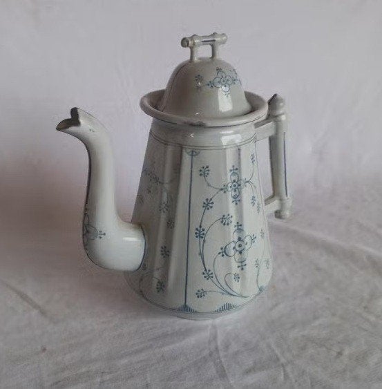 Vintage Saksische Koffiepot, Antiek en Kunst, Ophalen of Verzenden