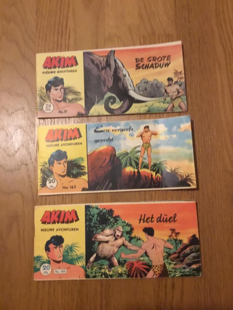 Akim, Boeken, Meerdere stripboeken, Ophalen of Verzenden, Zo goed als nieuw