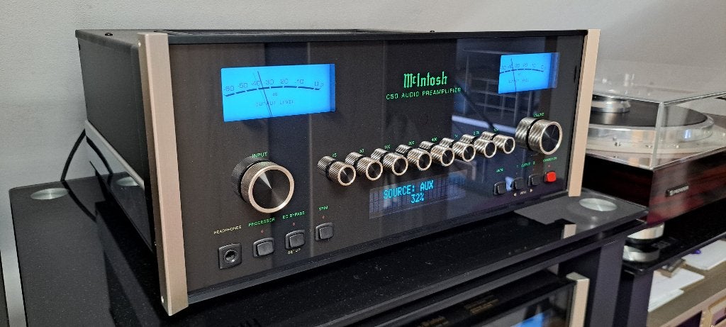 Mcintosh C50, Ophalen of Verzenden, 120 watt of meer, Overige merken