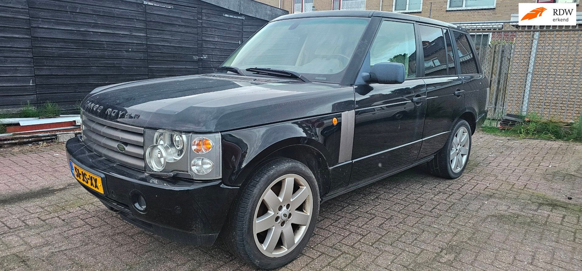 Land Rover Range Rover 4.4 V8 Vogue automaat defect handel o, Automaat, 8 cilinders, Zwart, Bedrijf