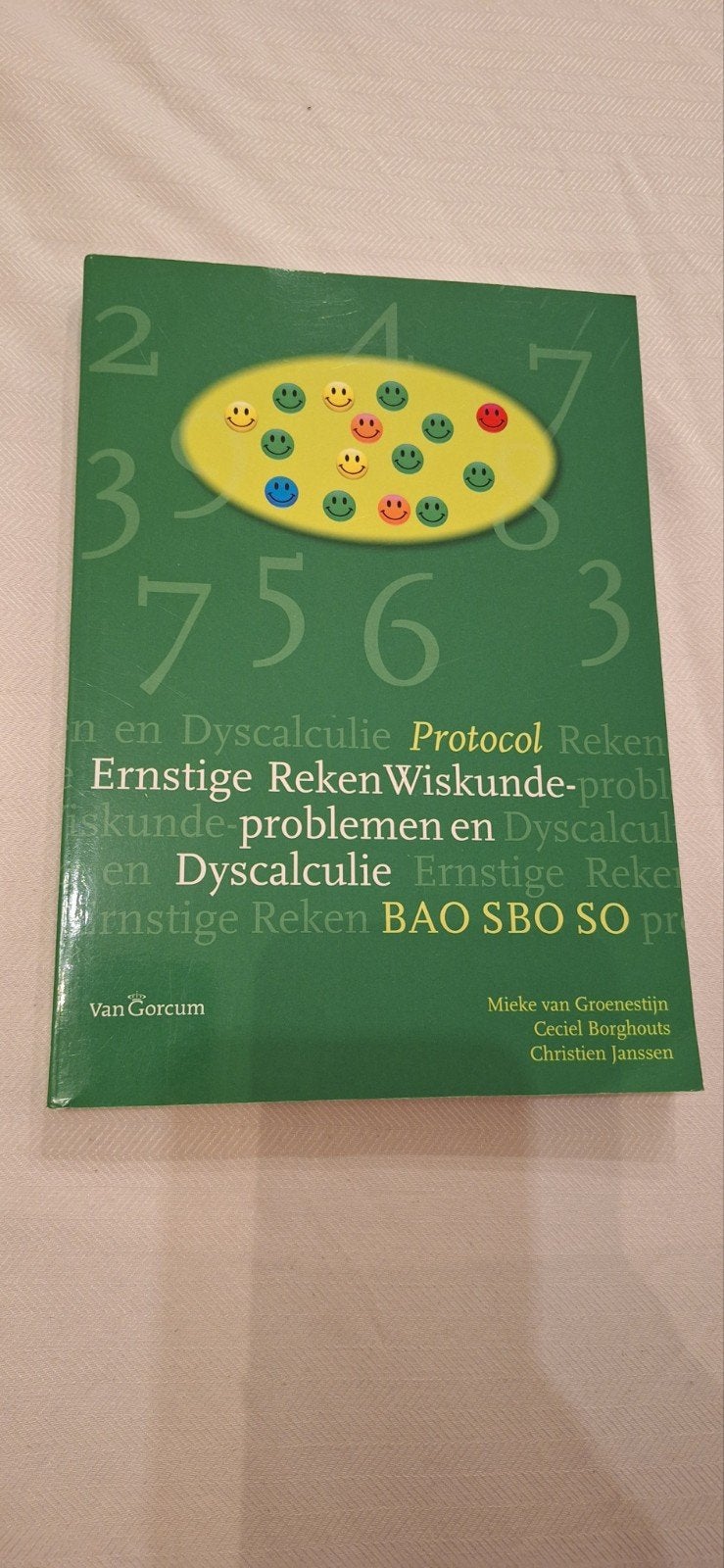 Protocol Ernstige RekenWiskunde-problemen en Dyscalcul, Mieke van Groenestijn, Ceciel Borghouts, Christien Janssen, Nieuw, Ophalen of Verzenden