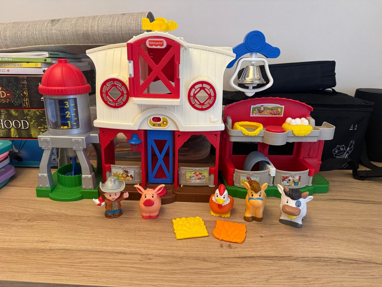 Fisher-Price Little People Boerderij Speelset met Geluid, Kinderen en Baby's, Speelgoed | Fisher-Price, Ophalen of Verzenden, Gebruikt