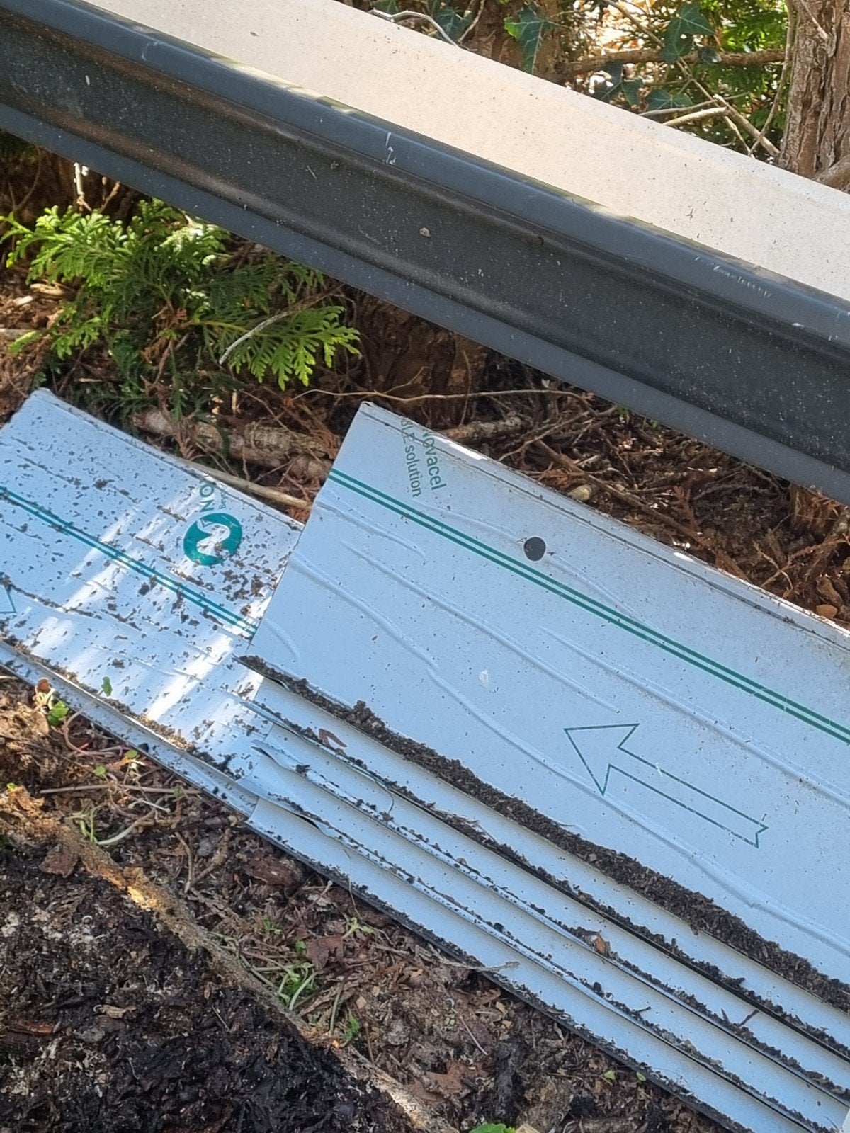 Gebruikte dakgoten en dakplaten, Doe-het-zelf en Verbouw, Dakpannen en Dakbedekking, Dakplaat of Dakpanplaat, Overige materialen