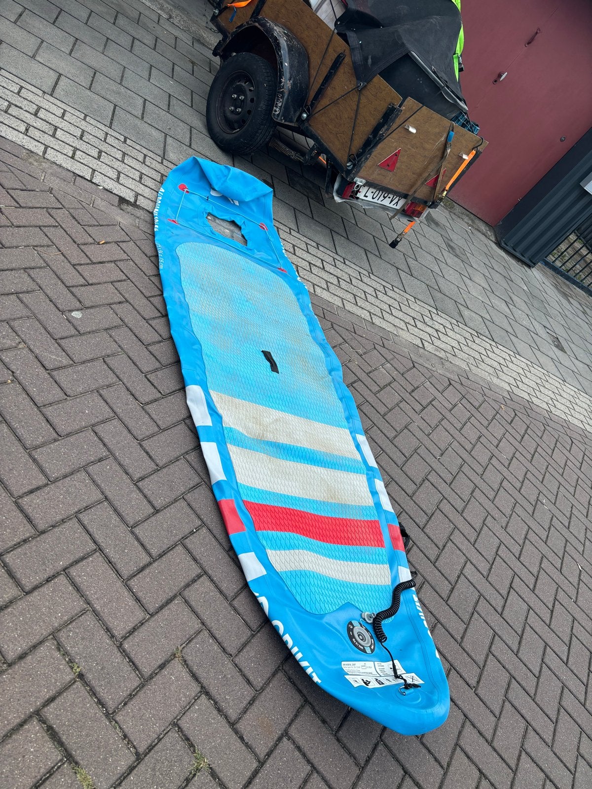 Crivit Opblaasbare SUP 315 cm - Compleet pakket, Ophalen, Gebruikt, SUP-boards