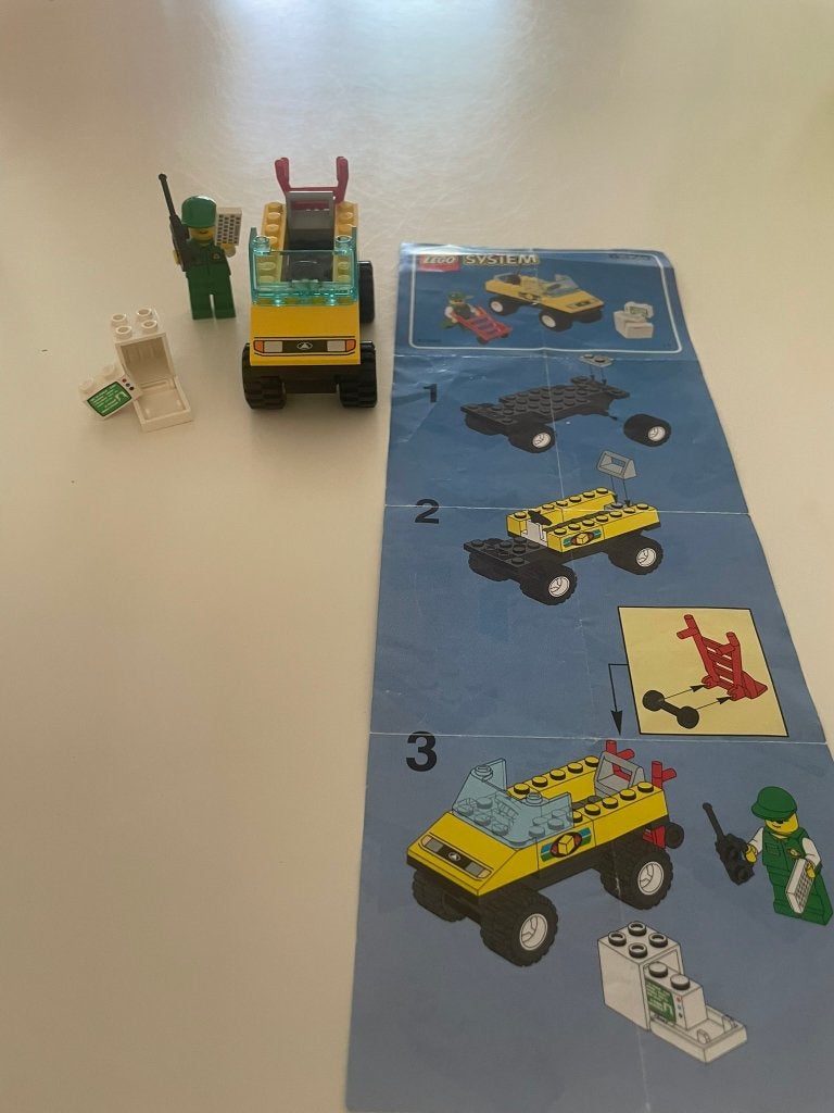 Lego system vrachtvervoerder set 6325, Ophalen, Gebruikt, Overige thema's, Lego