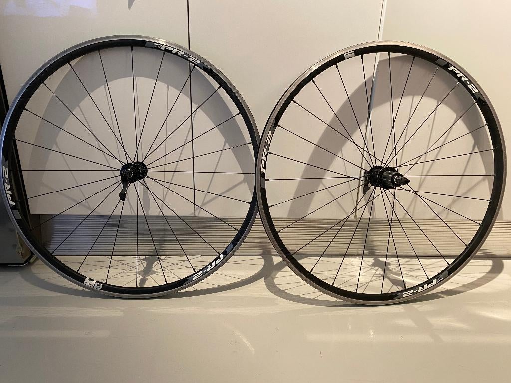 Wheelset - Giant PR-2 rim brake 2017, Ophalen, 28 inch, Velgrem, Aluminium