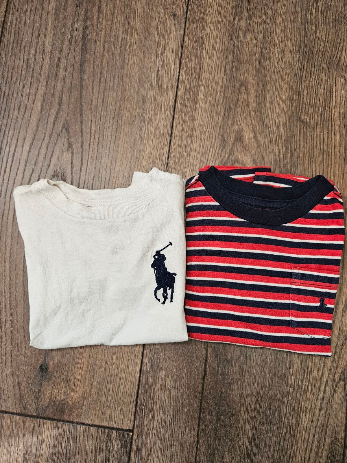 2 Ralph Lauren shirtjes voor kinderen, Ophalen of Verzenden, Gebruikt, Ralph Lauren, Jongen of Meisje