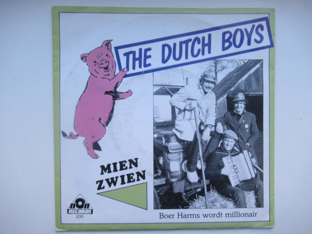 THE DUTCH BOYS # MIEN ZWIEN/BOER HARMS WORDT MILLIONAIR, Cd's en Dvd's, 7 inch, Ophalen of Verzenden, Zo goed als nieuw, Levenslied of Smartlap
