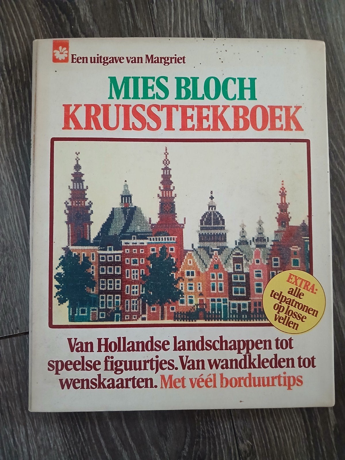 Mies bloch kruissteekboek, Ophalen, Patroon