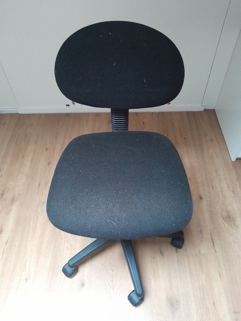Bureaustoel gratis, Ophalen, Gebruikt, Grijs, Bureaustoel