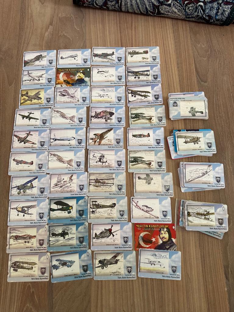 73 Turkse luchtmacht telefoonkaarten, Verzenden, Buitenland