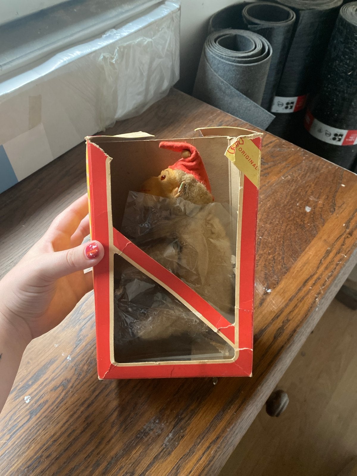 Vintage Speelgoed Aapje met Cimbalen en Originele Doos, Ophalen of Verzenden