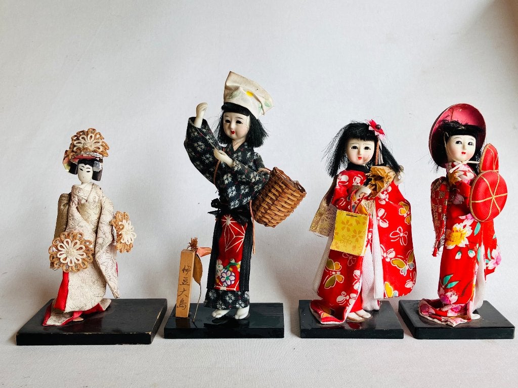 Diverse Japanse Maiko Geisha Poppetjes, Ophalen of Verzenden, Gebruikt