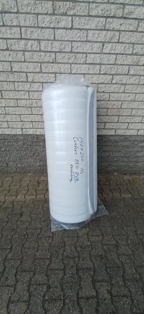 Nieuw Retour Matras 140x200 MED RVB Ravenberg Matras H4, Ophalen, 140 cm, Matras, 200 cm