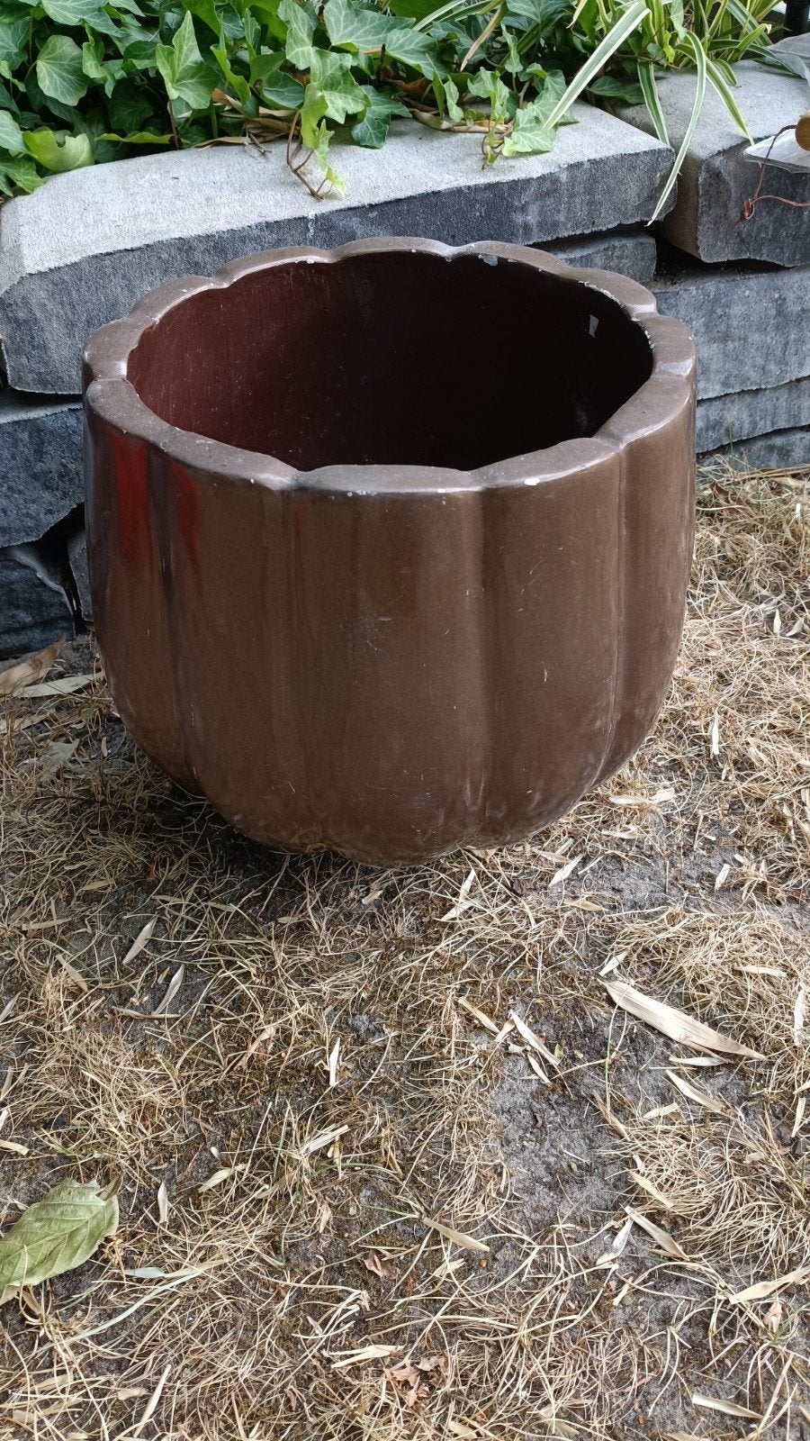 Zware, robuuste plantenpot voor binnen of buiten, Tuin en Terras, Bloempotten, Ophalen, Gebruikt, Rond, Balkon