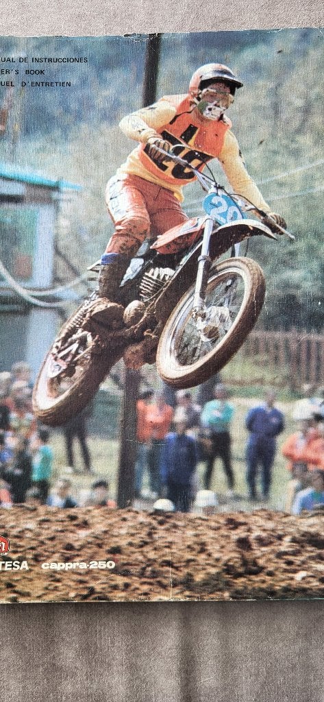 Montesa Capra 250 instructie boek, Motoren, Ophalen of Verzenden, Overige merken