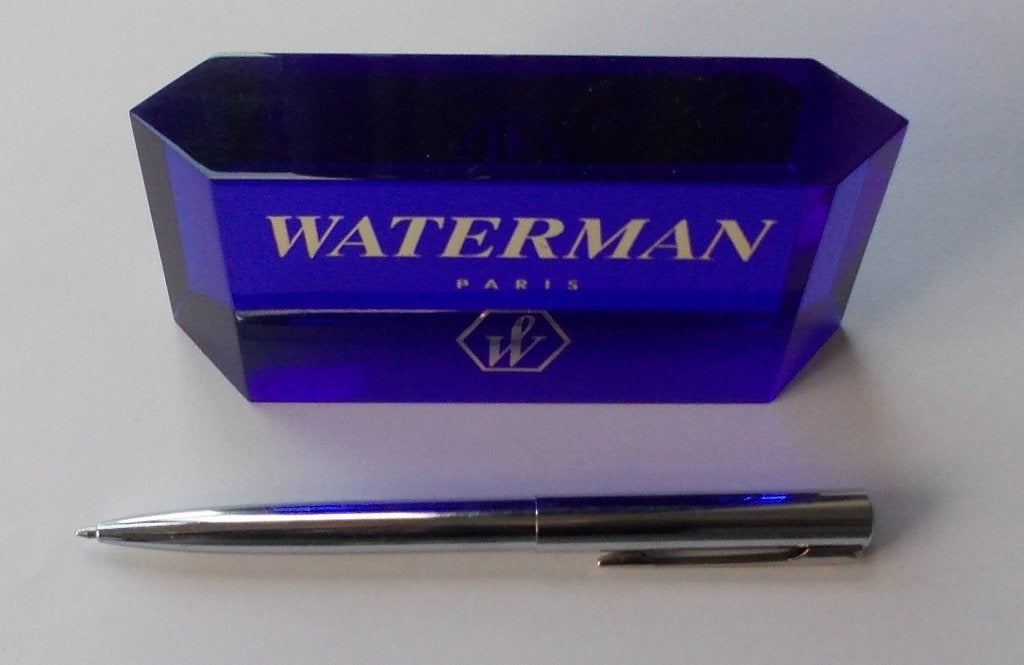 Waterman balpen zilver smal (nieuw), Balpen, Nieuw, Ophalen of Verzenden, Met doosje