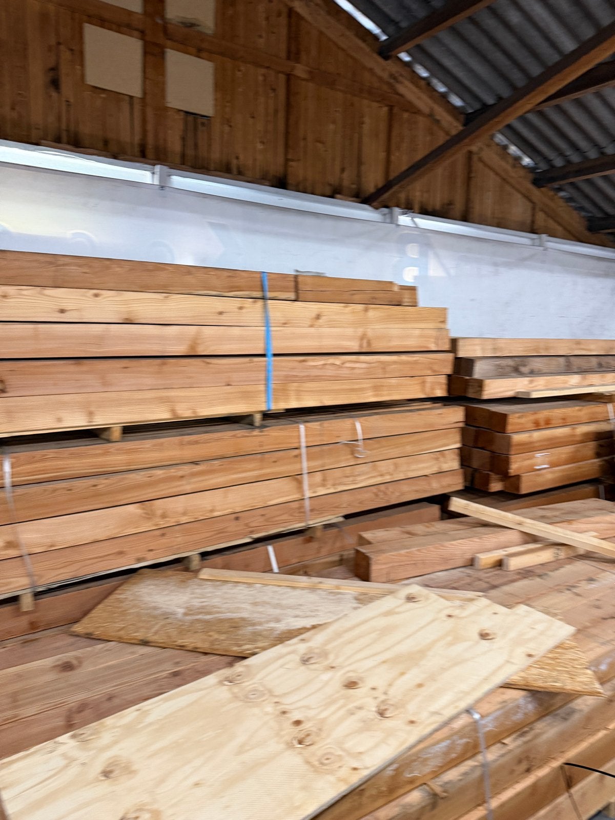 Partij douglas houten balken 140x140mm in prijs verlaagd!!!, Ophalen, Gebruikt, Balk, Vuren