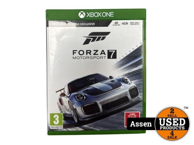 Forza Motorsport 7 Xbox One Game, Microsoft, Zo goed als nieuw, Support@microsoft.com, Microsoft Corporation
One Microsoft Way
Redmond, WA 98052-6399
USA