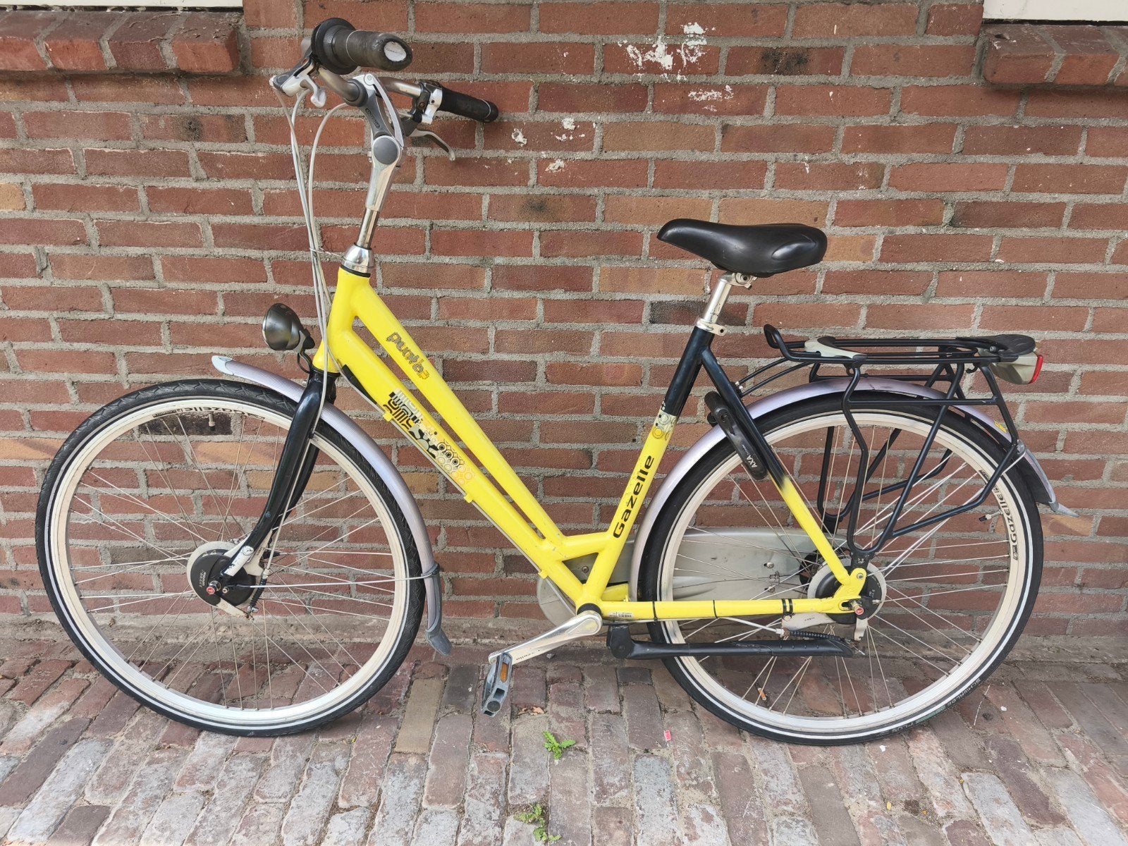 Gazelle Damesfiets 28 inch, Ophalen, Gebruikt, Versnellingen, 56 cm of meer