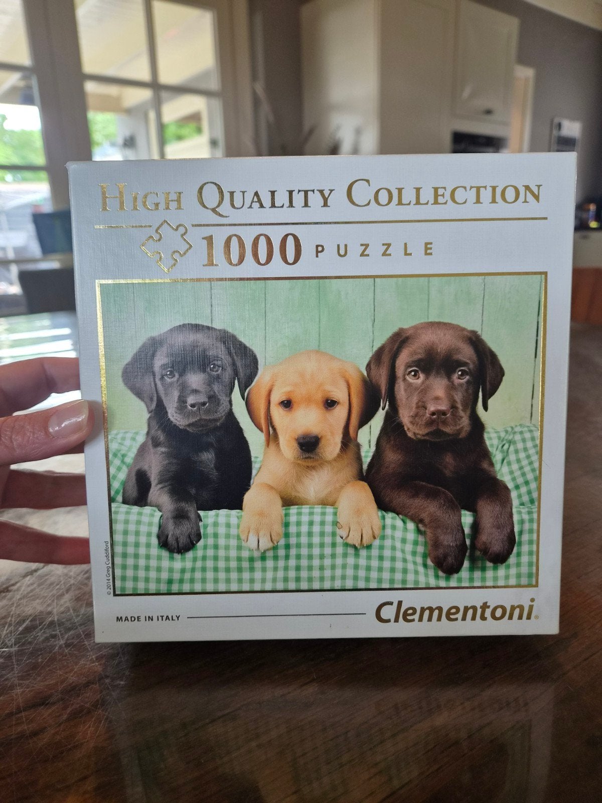 Puzzel 1000 stukjes nieuw en compleet, Ophalen of Verzenden, Nieuw, Honden
