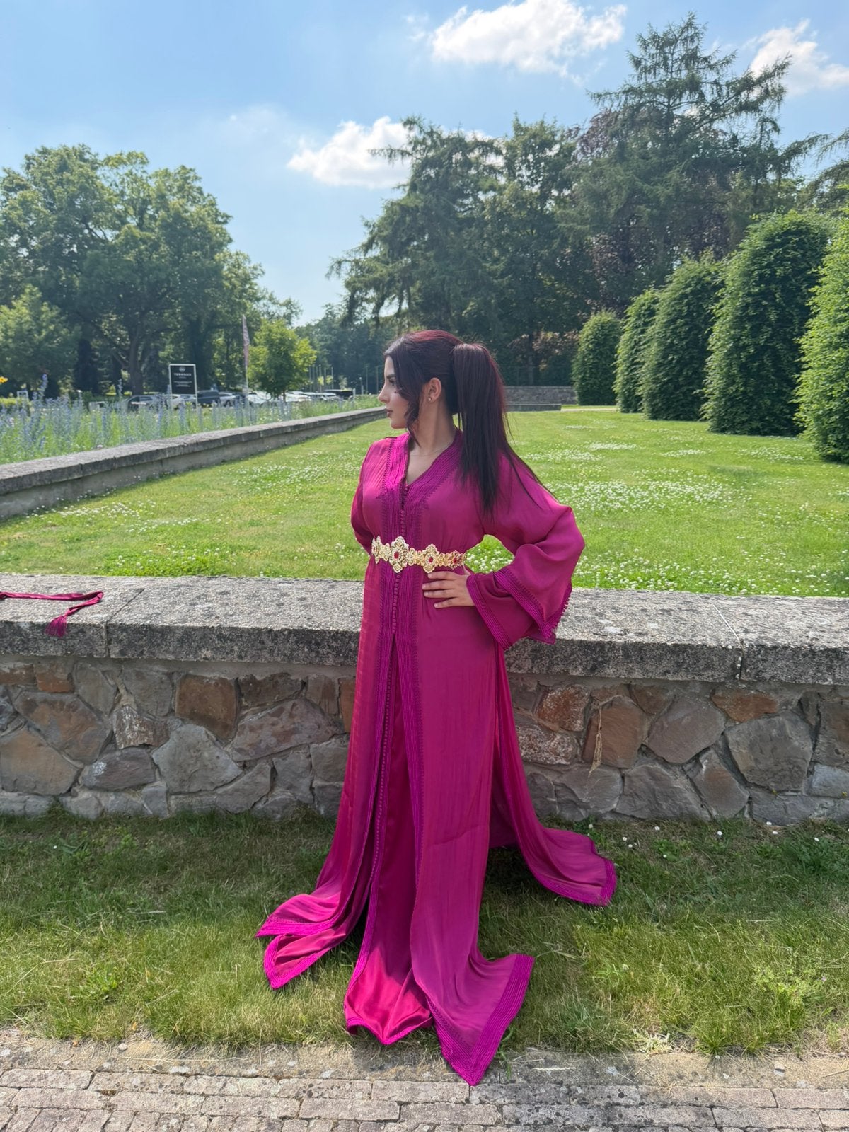 Caftan organza nieuw, Kleding | Dames, Ophalen of Verzenden, Nieuw, Overige typen