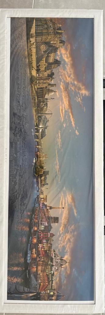 Panorama poster Parijs - 36 x 101 cm, Ophalen, Rechthoekig Liggend, Zo goed als nieuw, A1 t/m A3