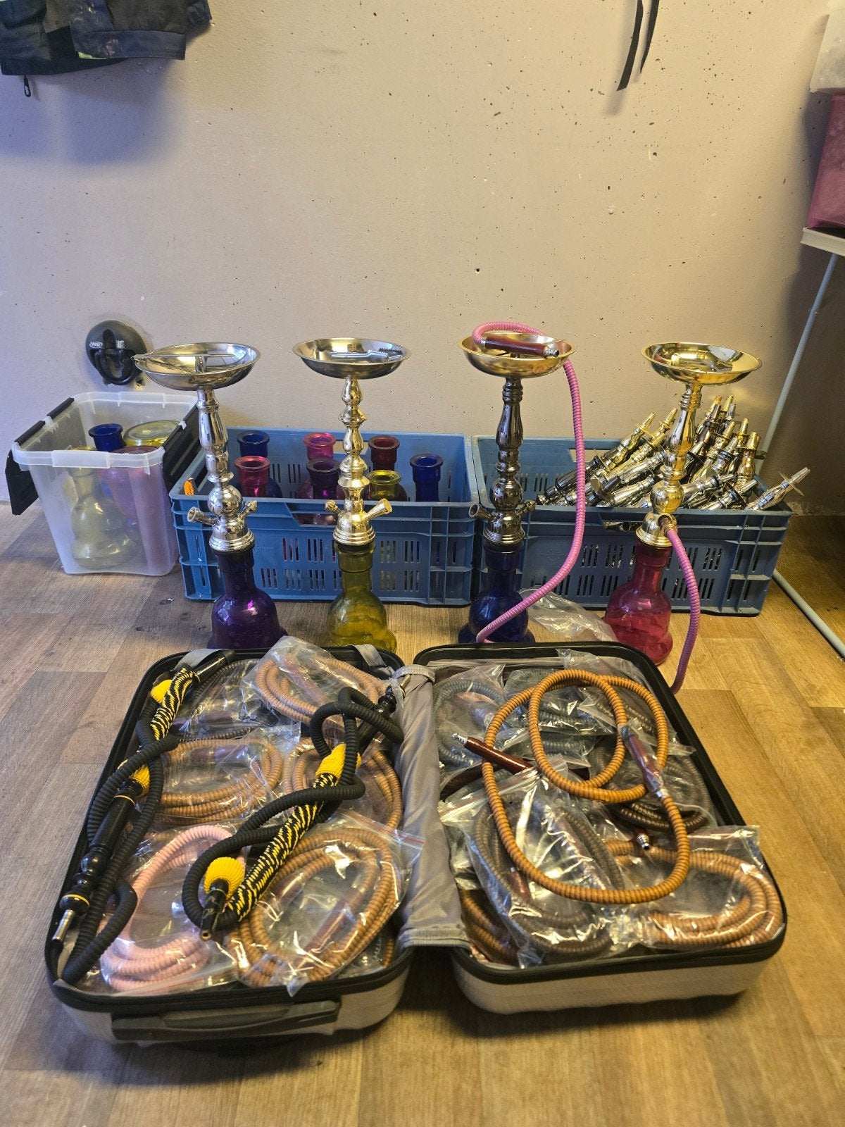 Overname Shisha cafe bezorgdienst/verhuur waterpijp spullen, Verzamelen, Ophalen of Verzenden