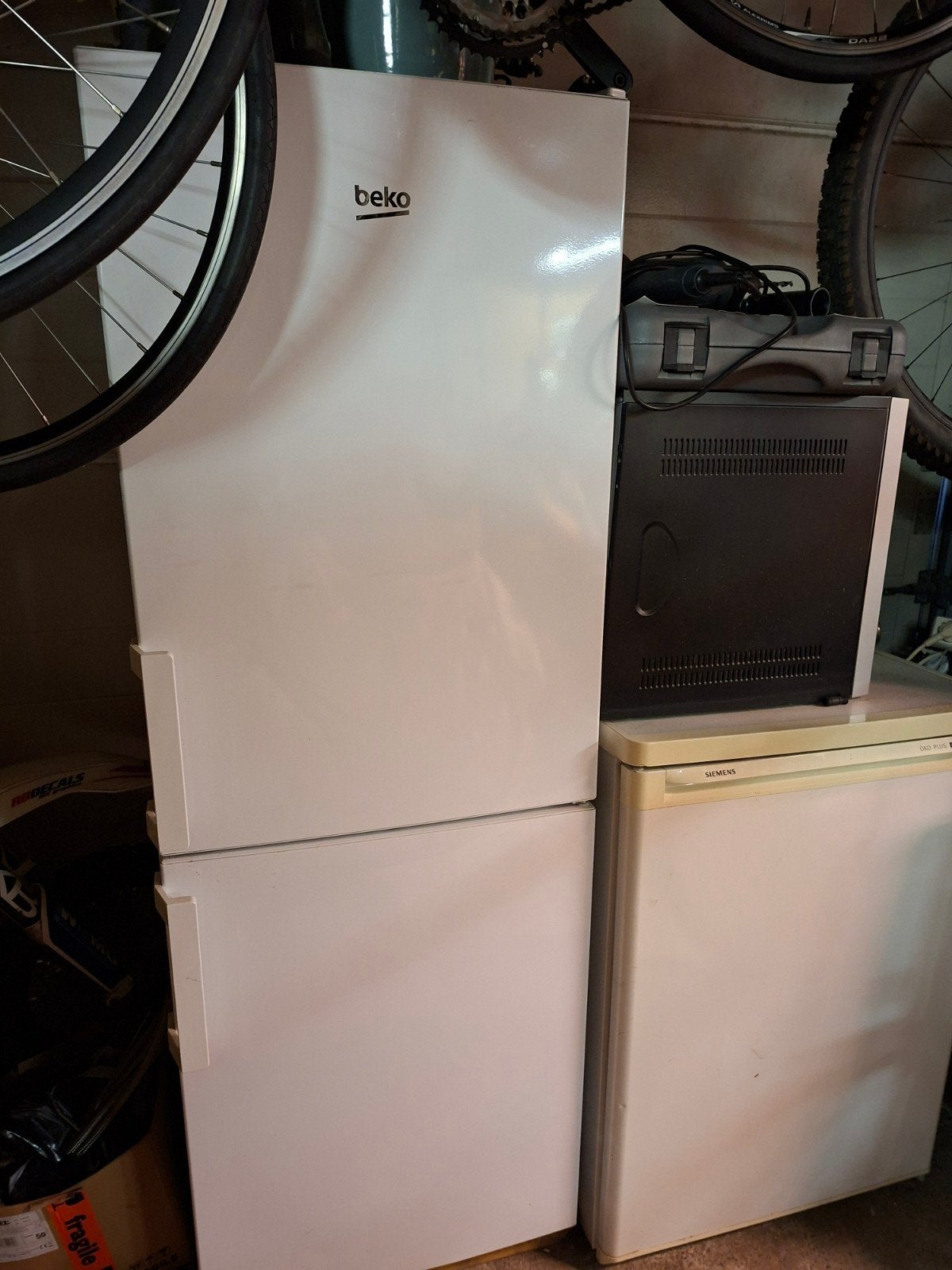 Beko Koelkast met Aparte Vriezer - Wit, Ophalen, 150 tot 200 liter, Gebruikt, 60 cm of meer