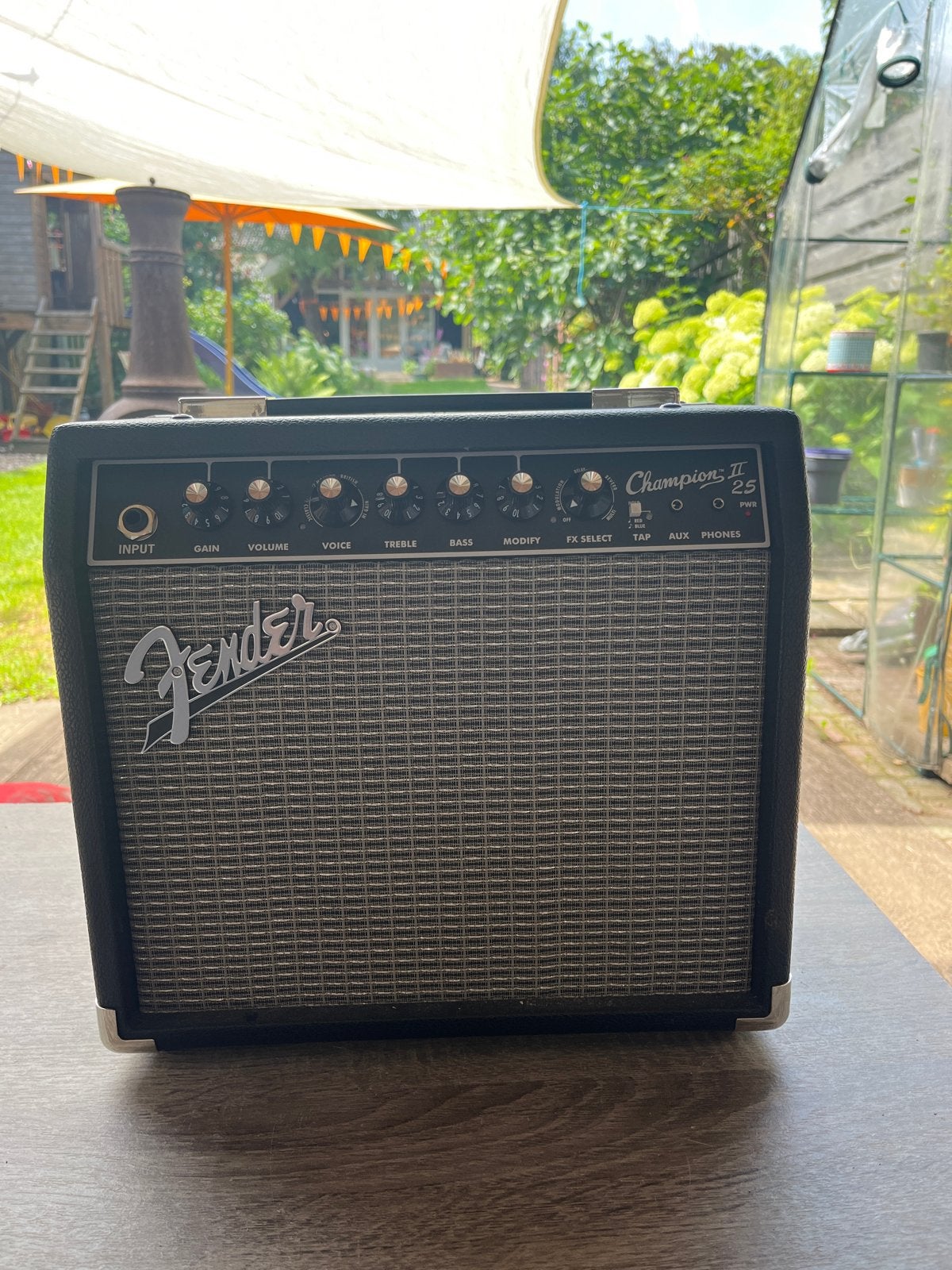 Fender Champion 25 gitaarversterker, Ophalen of Verzenden, Zo goed als nieuw, Gitaar, Minder dan 50 watt