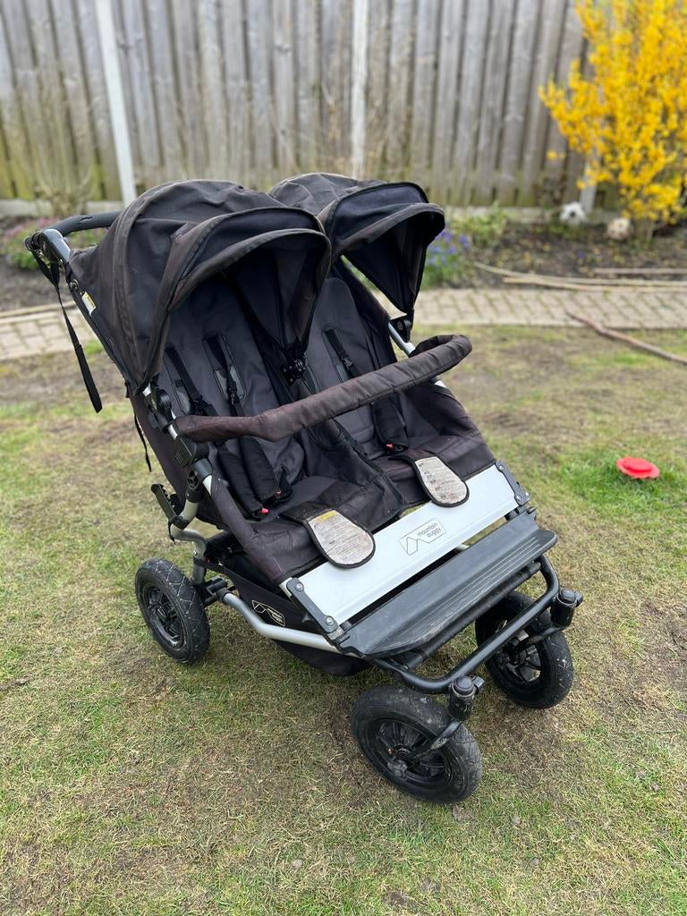 Mountain buggy duowagen + accessoires, Ophalen, Gebruikt, Duomodel
