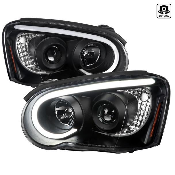 Spec-D Tuning Koplampen Black Clear + led - Impreza 03-05, Ophalen of Verzenden