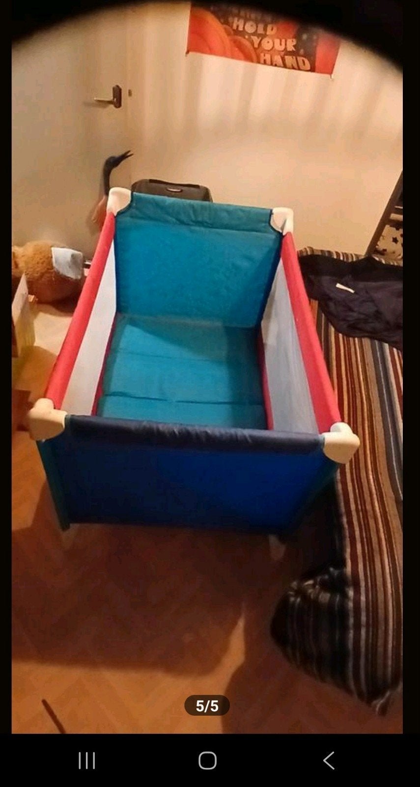 Campingbed, Ophalen, Reisbedje