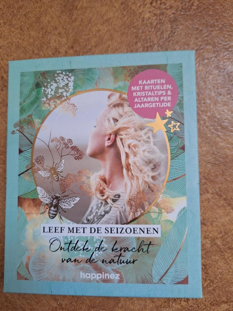 Jaargetijden kaarten Happinez, Ophalen of Verzenden, Zo goed als nieuw, Tarot of Kaarten leggen, Overige typen