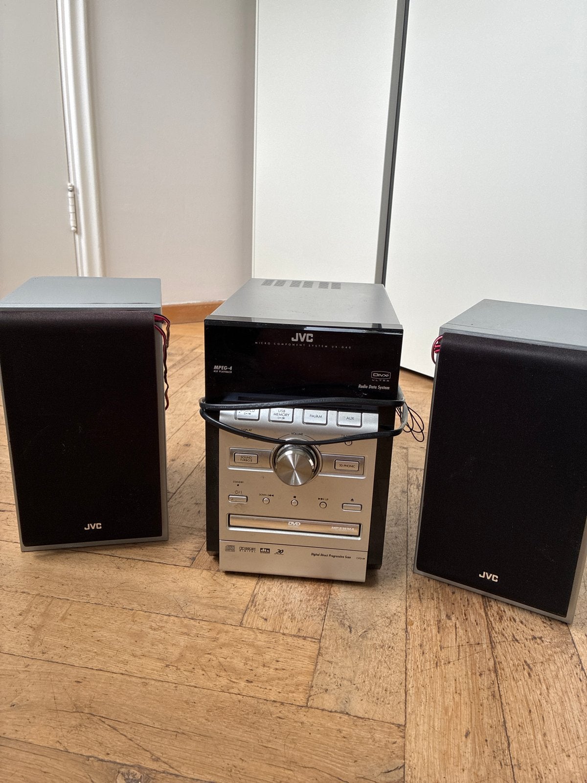 JVC Microset met DVD-speler en speakers, Ophalen, Gebruikt, JVC, Microset